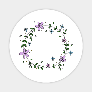 FLOWER WREATH Magnet